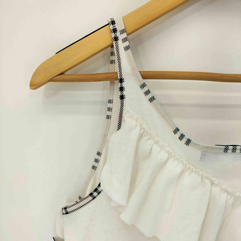 バーバリーブルーレーベル BURBERRY BLUE LABEL フリルキャミソール レディース JPN:38