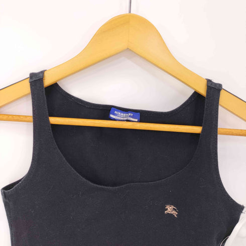 バーバリーブルーレーベル BURBERRY BLUE LABEL フロント刺繍タンクトップ レディース JPN:38