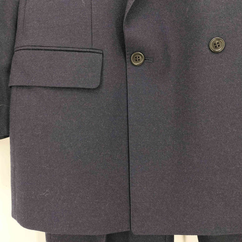 ケントアンドカーウェン KENT&CURWEN ウール ダブルブレストテーラードジャケット 2タックスラックス セットアップ メンズ 上46/下48