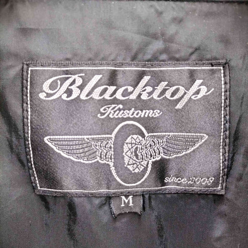 BlackTop Kustoms バイカー コーチジャケット メンズ JPN:M