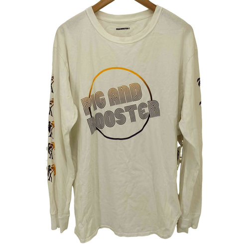 ピッグアンドルースター PIG&ROOSTER L/S TEE スリーブ プリント ロングスリーブ Tシャツ メンズ JPN:42