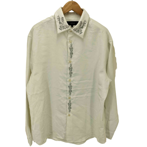 ANPAS エンブロイダリー L/S レギュラーカラー シャツ メンズ JPN:L