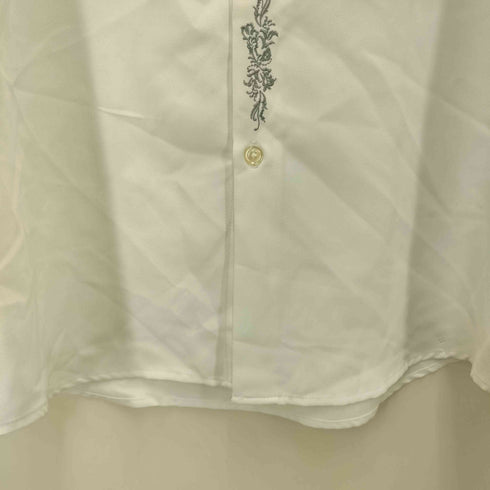 ANPAS エンブロイダリー L/S レギュラーカラー シャツ メンズ JPN:L
