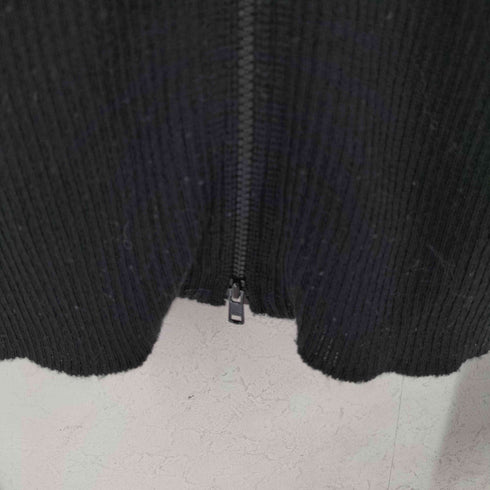 ヨウジヤマモト Yohji Yamamoto バイカラー フロントジップタートルネック レディース