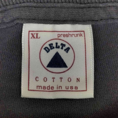 デルタ DELTA 90s USA製 シングルステッチ ©1995 BYE DYE ALIENATED エイリアン 宇宙人 両面プリント Tシャツ メンズ import:XL