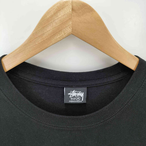 ステューシー Stussy 22SS Phat S 50-50 ロゴ プリント S/S クルーネック Tシャツ メンズ import:M