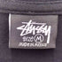 ステューシー Stussy 22SS Phat S 50-50 ロゴ プリント S/S クルーネック Tシャツ メンズ import:M