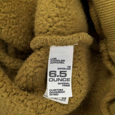 ロサンゼルスアパレル Los Angeles Apparel 6.5oz ハイネックスウェット レディース JPN:S