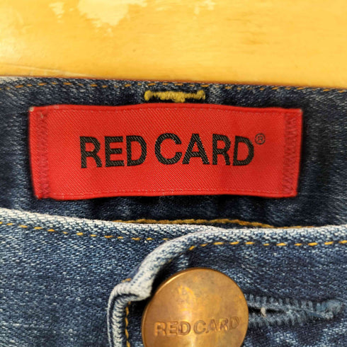 レッドカード REDCARD RYDER SKINNY ライダー スキニー ジップアップ デニム パンツ メンズ 30