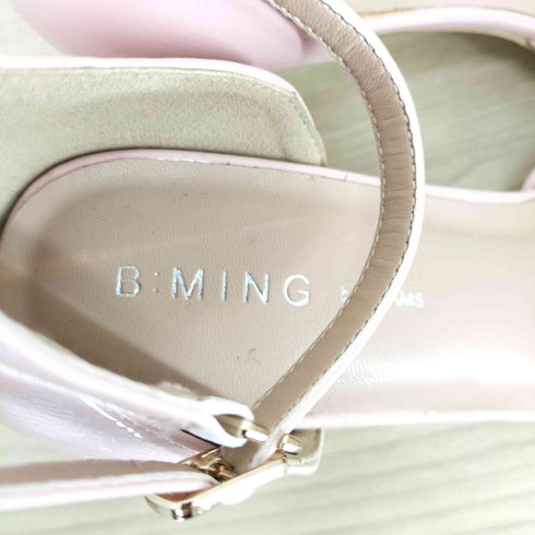 ビーミングバイビームス B:MING by BEAMS エナメルヒールパンプス レディース JPN:24.5