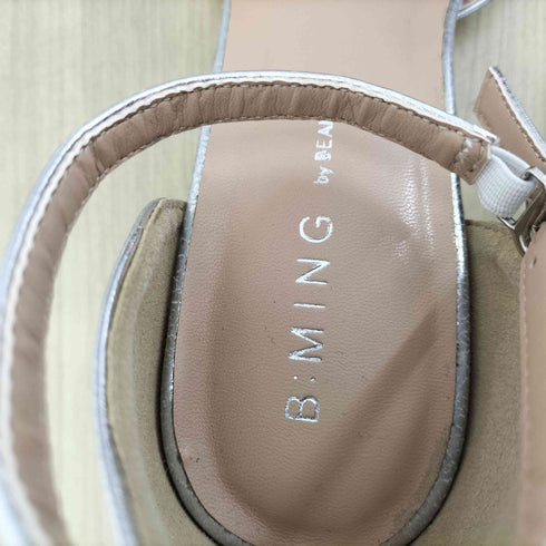 ビーミングバイビームス B:MING by BEAMS メタリックカラーヒールパンプス レディース JPN:24.5