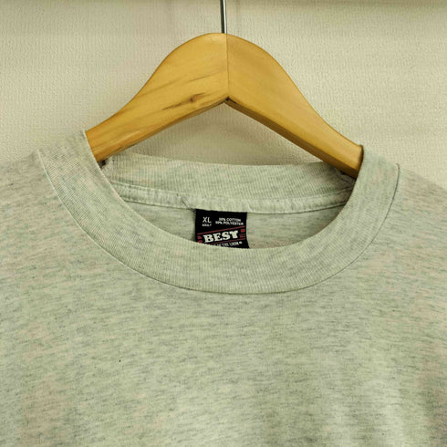 フルーツオブザルーム FRUIT OF THE LOOM 90s USA製 コットンポリ シングルステッチ Knights BASEBALL CAMP プリント 半袖Tシャツ メンズ XL