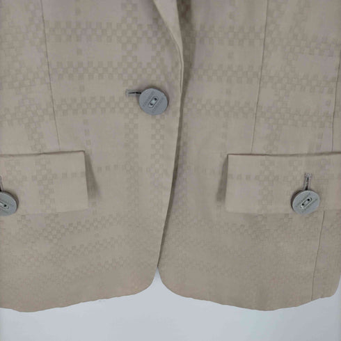 バーバリーロンドン BURBERRY LONDON シャドーチェックテーラードジャケット メンズ UK:40