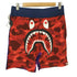 アベイシングエイプ A BATHING APE クレイジー カモ シャーク スウェット ショーツ メンズ JPN:M