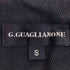 G.GUAGLIANONE イタリア製 ジップデザイン コットンツイル ストレートパンツ メンズ JPN:S
