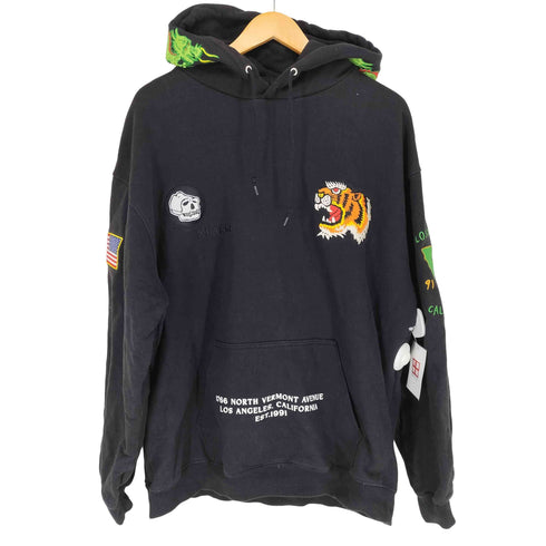 エクストララージ XLARGE TIGER EMBROIDERY HOODED SWEATSHIRT メンズ JPN:XL
