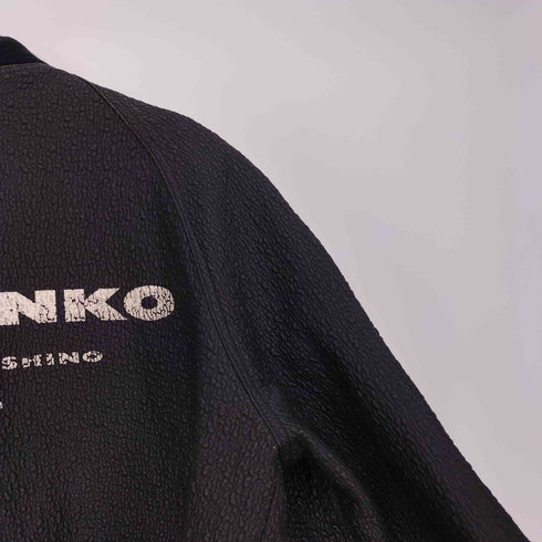 ミスタージュンコ Mr.JUNKO フェイクレザー エンボス加工 ジップアップ ブルゾン ジャケット メンズ JPN:M