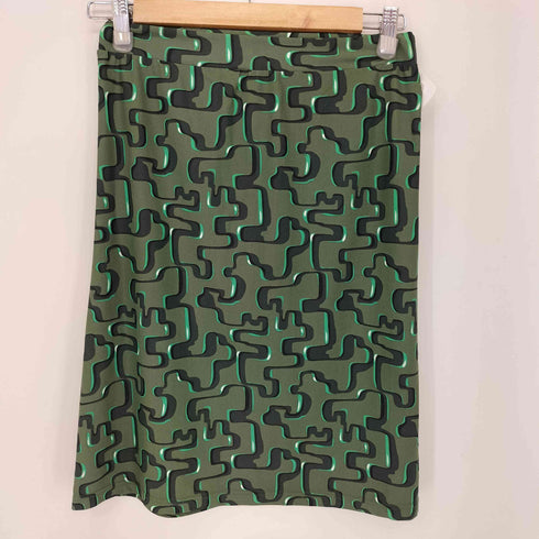 アニエスベー agnes b. PARIS MADE IN FRANCE 総柄スカート レディース JPN:2