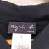 アニエスベー agnes b. PARIS シルクカシミヤ混 Vネックプルオーバーニット レディース JPN:1