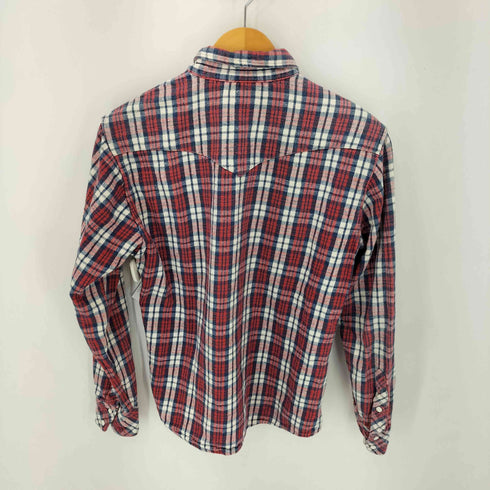 ブルーブルー BLUE BLUE INDIGO DYE チェックネルシャツ レディース JPN:2