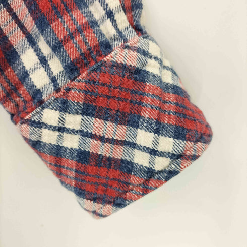 ブルーブルー BLUE BLUE INDIGO DYE チェックネルシャツ レディース JPN:2