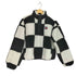 トミージーンズ tommy jeans Checkerboard Sherpa Popover Jacket レディース import:XS