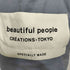 ビューティフルピープル beautiful people NAME TAG TOTE BAG ネームタグトートバッグ レディース