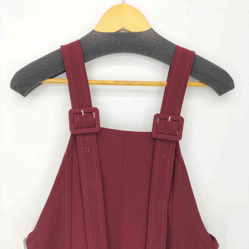 ジーヴィジーヴィ G.V.G.V. WIDE LEG DUNGAREE サロペット レディース 34