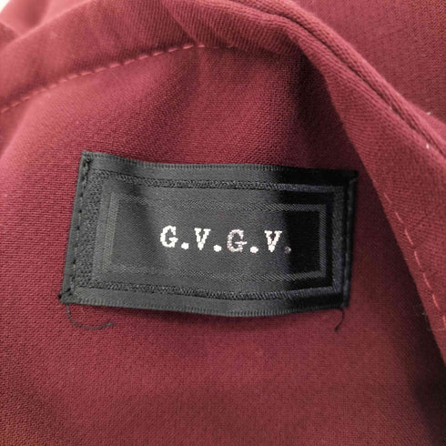 ジーヴィジーヴィ G.V.G.V. WIDE LEG DUNGAREE サロペット レディース 34
