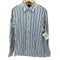 トミーヒルフィガー TOMMY HILFIGER SLIM FIT マルチストライプ柄 ボタンダウンL/Sシャツ メンズ S