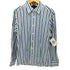 トミーヒルフィガー TOMMY HILFIGER SLIM FIT マルチストライプ柄 ボタンダウンL/Sシャツ メンズ S