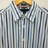 トミーヒルフィガー TOMMY HILFIGER SLIM FIT マルチストライプ柄 ボタンダウンL/Sシャツ メンズ S