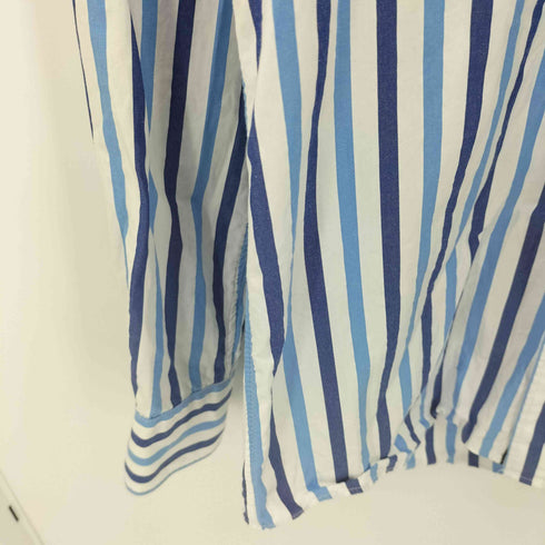 トミーヒルフィガー TOMMY HILFIGER SLIM FIT マルチストライプ柄 ボタンダウンL/Sシャツ メンズ S