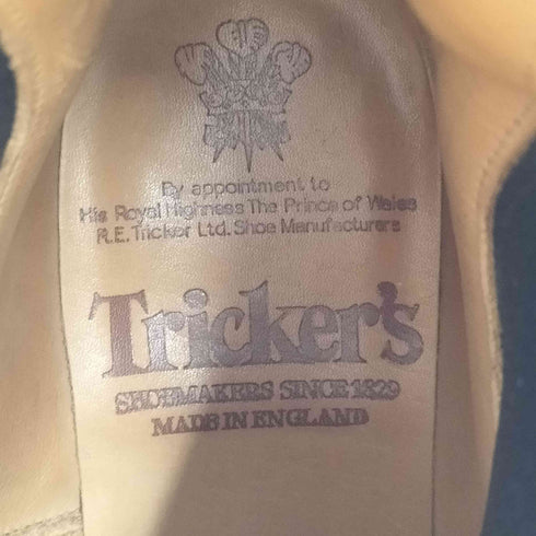 トリッカーズ Trickers SILVIA BLACK CALF VIBRAM サイドゴアブーツ レディース UK:4