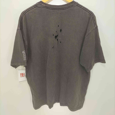 N NUMBER RE: Number (N)ine EMBLEM CLASH PIGMENT BIO TEE クラッシュ加工 ビッグロゴS/S TEE メンズ 3