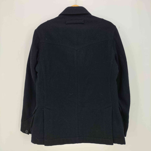 TEIJIN MEN'S SHOP ウール 比翼 ステンカラーコート メンズ JPN:M