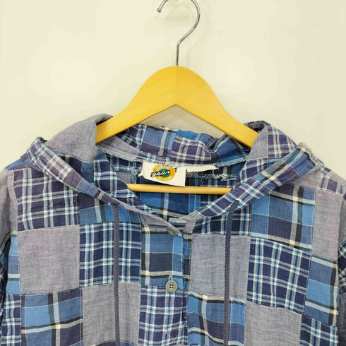 FIELD GEAR USA製 パッチワークプルオーバーパーカー メンズ import:S