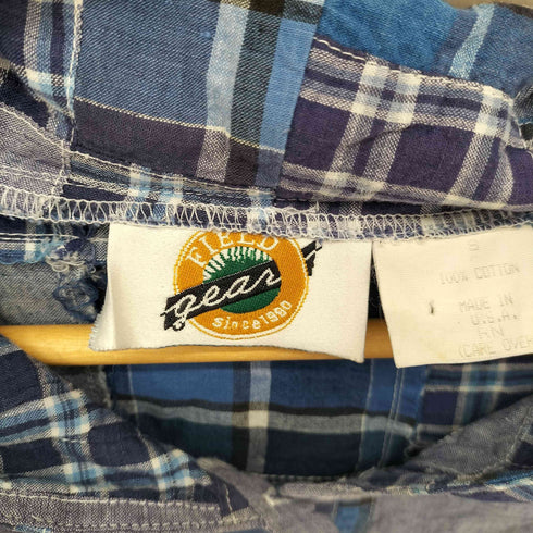 FIELD GEAR USA製 パッチワークプルオーバーパーカー メンズ import:S
