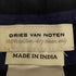 ドリスヴァンノッテン DRIES VAN NOTEN インド製 フリンジ コットン ストール メンズ