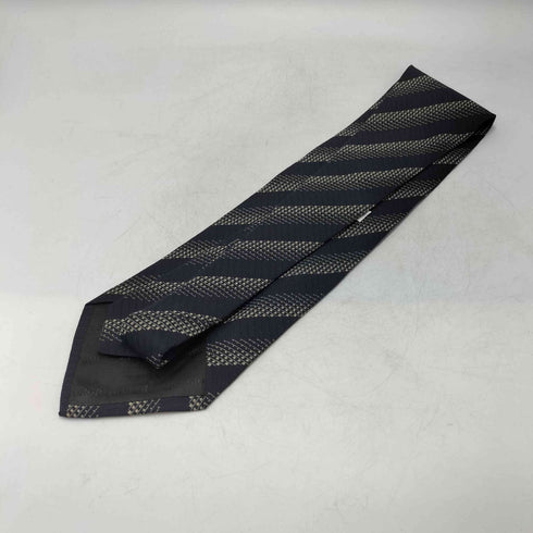 ジョルジオアルマーニ Giorgio Armani 90S イタリア製 白タグ CRAVATTE ストライプ トラッド シルク ネクタイ メンズ
