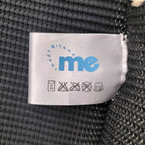 ミー イッセイミヤケ me ISSEY MIYAKE 音符柄 ト音記号 プリーツ ブラウス レディース