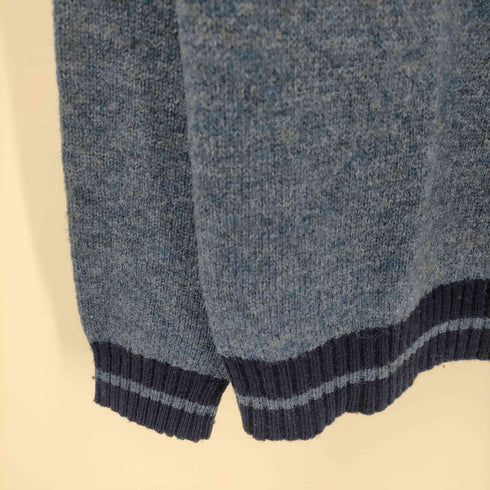 フレッドペリー FRED PERRY ロゴ刺繍 ハーフジップニット メンズ O