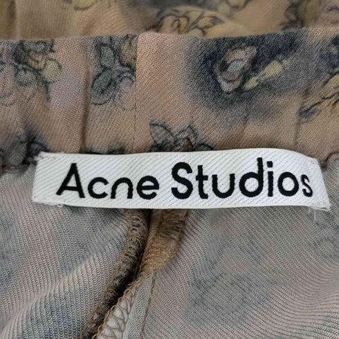 アクネストゥディオズ ACNE STUDIOS フラワープリント レーヨンイージーパンツ メンズ EUR:44-46
