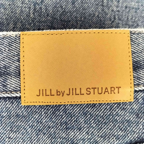 ジルバイジルスチュアート JILL by JILLSTUART クラッシュ ワイドデニムパンツ レディース