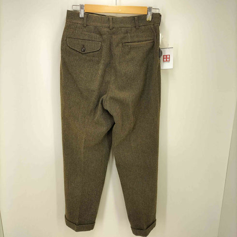 コムデギャルソンオムプリュス COMME des GARCONS HOMME PLUS 90S AD1997 バイアス期 ネップ 3B テーラードジャケット 2タック スラックス パンツ YZIP メンズ JPN:S