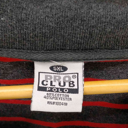 プロクラブ PRO CLUB オーバーサイズ ビッグポロ メンズ 5XL