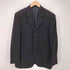コムデギャルソンオム COMME des GARCONS HOMME AD2002 田中オム 背抜き ストライプ 3B テーラードジャケット 2タック スラックス パンツ YZIP メンズ JPN:S