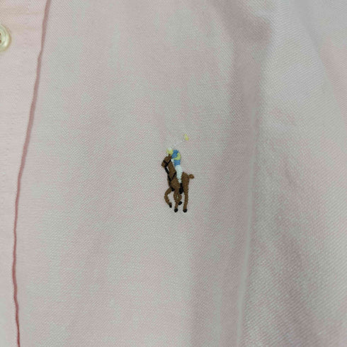 ポロバイラルフローレン Polo by RALPH LAUREN ポニー刺繍 ボタンダウンシャツ メンズ import:M