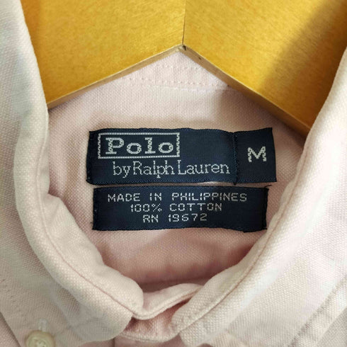 ポロバイラルフローレン Polo by RALPH LAUREN ポニー刺繍 ボタンダウンシャツ メンズ import:M