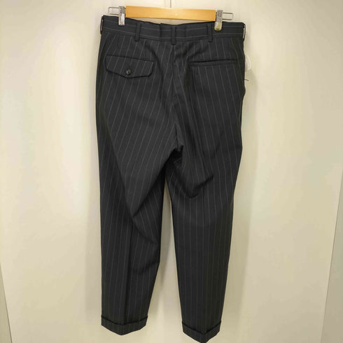 コムデギャルソンオム COMME des GARCONS HOMME AD2006 背抜き ストライプ 3B テーラードジャケット 1タック スラックス パンツ セットアップ メンズ JPN:S